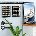 thumbnail image 3 of Transparent Acrylic Round Coin Storage Box Badge Collection Display Cabinet For 40mm Coin Home Storage Accessories, 3 of 11