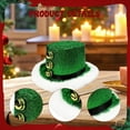 thumbnail image 4 of FVDPWYE Christmas Top Hat Decor Headgear for Festive Fancy Dress Stage Performance Party green, 4 of 5