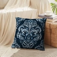 thumbnail image 4 of LALILO Throw Pillow Covers Watercolor Ethnic Paisley Ethnic Cushion Cover 18" x 18", 2 Pack, 4 of 6