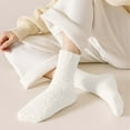 thumbnail image 5 of HUPOM 1 Pair Socks for Women Summer Clearance Fashion Crew Breathable Casual Socks White, 5 of 6