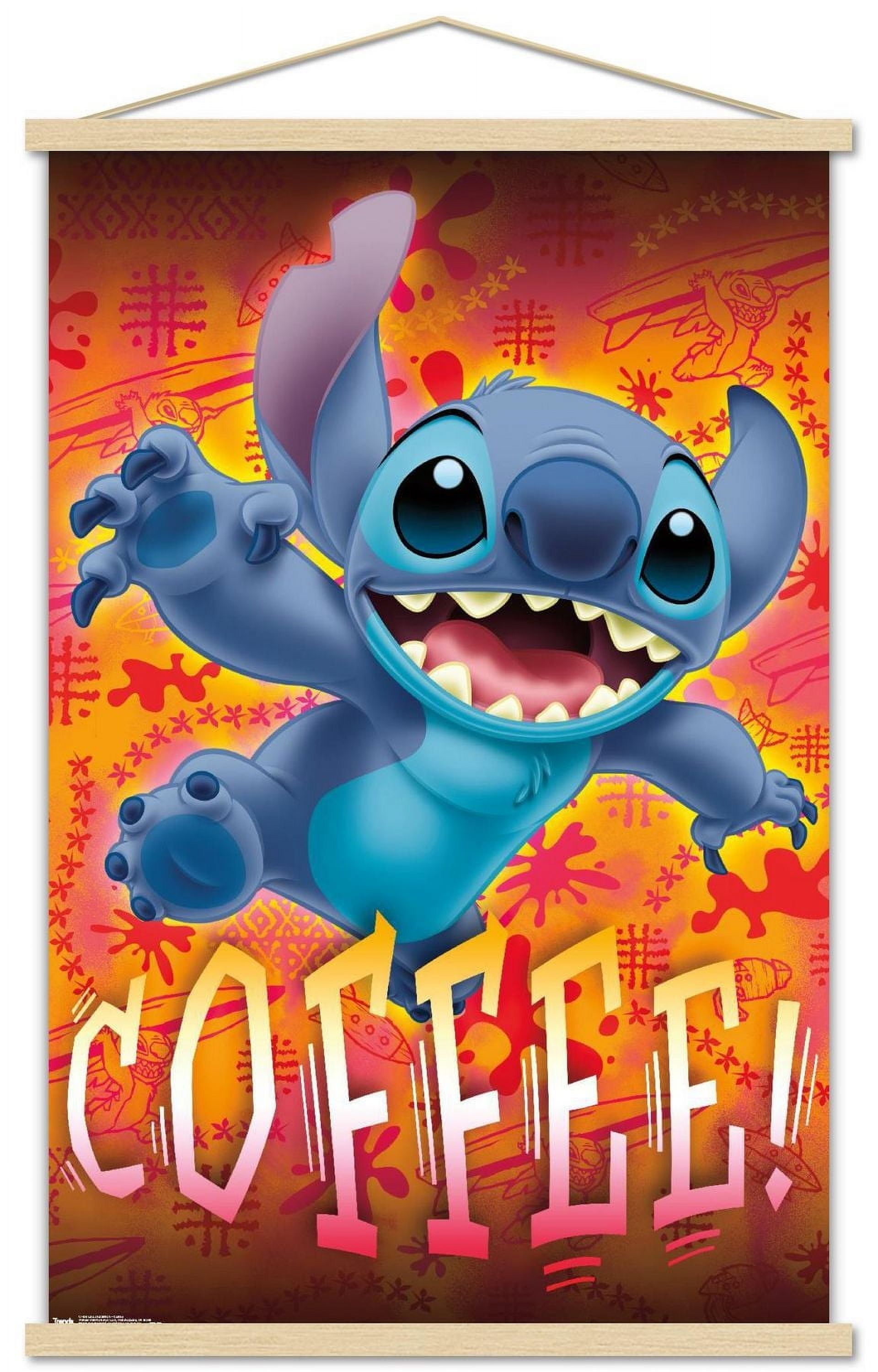 Disney Lilo and Stitch - Coffee Wall Poster, 22.375" x 34"