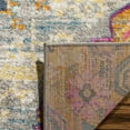 thumbnail image 5 of SAFAVIEH Madison Karissa Floral Area Rug, Light Grey/Fuchsia, 8' x 10', 5 of 6