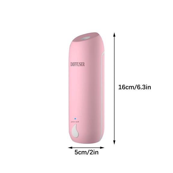 Momihoom Portable Rechargeable Aromatherapy Diffuser, Compact Essential Oil Diffuser for Home, Car, Office and Travel Use