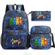 thumbnail image 2 of STUMBLE-mochila escolar de lona impermeable para adolescentes, niñas y niños, Mochilas Kawaii para estudiantes, Mochilas para portátil de 3 piezas, 2 of 4
