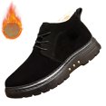 thumbnail image 2 of NOKIO Men'S Cozy Fur-Lined Cold Weather Shoes Men'S Insulated Snow Trekking Shoes Men'S Thermal Outdoor Snow Shoes Warm And Snow Boots Fashion In Cold Men'S Anti-Cold Snow Boots, 2 of 4