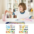 thumbnail image 1 of Fiudx Liquidación De Ofertas Flash Juego De Esponjas Para Pintura Artística Para Niños, Suministros De Arte Para Pintura De 32 Piezas, 1 of 1