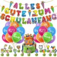 thumbnail image 1 of Welcome back to school balloons with banner Cake Topper balloon set set, 1 of 5