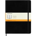 thumbnail image 1 of Cuaderno Moleskine Classic, tapa blanda, XL, rayado, negro, 192 páginas, 1 of 4