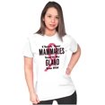 thumbnail image 4 of Check Mammaries BCA Cancer Awareness Womens Fitted Plus Size Graphic Tee Brisco Brands 2X, 4 of 5