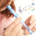 thumbnail image 2 of Miangastore Plastic Flute for Children's Musical Instrument 10Pcs 5.50X0.55X0.55in, 2 of 9