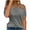 03 Gray, variant on bnaln Summer T-Shirts for Women Sexy Cold Shoulder Tops Ladies Blouses Solid Color V Neck Short Sleeve Shirts Casual Dressy Blouse Loose Fit Tshirts Tunic Tops Tees Trendy Pullover