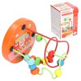 thumbnail image 4 of Bead Maze, Cute Look Coordination Ability Visual Tracking Baby Roller Coaster  For Child For Kindergarten For Educational Tool, 4 of 8