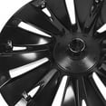 thumbnail image 3 of 4PCS 19in Wheel Hub Cap Matte Black Sporty Wheel Rim Cover Replacement For Tesla Model Y 2020 to 2023, 3 of 14
