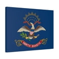 thumbnail image 4 of North Dakota Stage Flag Canvas Vibrant Wall Art Unframed Home Decor, 4 of 15