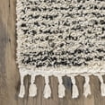 thumbnail image 4 of nuLOOM Bria Moroccan Shag Rug, 6' 7" x 9', Off White, 4 of 4