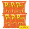 Pnuff Crunch - Peanut Puffs - Plant Based Protein Snack - Healthy Snack - Gluten Free Snacks - 4oz - 6 Pack
