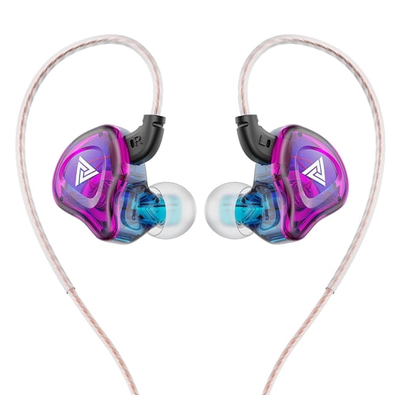 Wired Gaming Earbuds, Ak8 in Ear Monitors, Deep Bass Sound Wired Earbuds, HiFi in Ear Headphones with 1DD 10mm Dynamic Driver, IEM for Music Gaming Video Calling