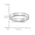 thumbnail image 2 of Sterling Silver 4mm Flat w/ Step Edge Size 13 Band, 2 of 2