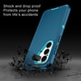 thumbnail image 4 of Petocase for Samsung Galaxy S26 5G Phone Case,Shockproof Dust/Drop Proof 3-Layer Protective Heavy Duty Durable Rugged Hybrid Cover for Galaxy S26 5G,Green, 4 of 7