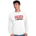 thumbnail image 5 of Lazy To Do List Chillin Relaxing Long Sleeve TShirt Men Women Brisco Brands X, 5 of 6
