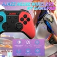 thumbnail image 2 of AJAZZ AG180 Sans Fil BT Gamepad avec Fonction de Vibration à Double Moteur Joystick Compétitif à 360° Multi-Plateforme Compatible Bleu&Rouge, 2 of 8