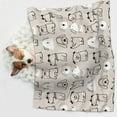 thumbnail image 6 of Rocae Puppy for Pet Blanket Dog Blanket Cat Blanket Soft Sleep for Small Medium Pet-Medium, 6 of 8