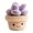 B, variant on Homellea Orange Persimmon Tree Figurine, 10.63 Inch Soft Fake Plant Desk Ornament with Flower Pot Look for Office, Bedroom, Shelf, Tabletop and Home Decor