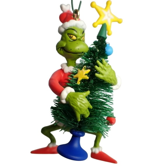 2005 Tree-Napper at Work (How the Grinch Stole Christmas!) Hallmark Keepsake Christmas Tree Ornaments QXI6162