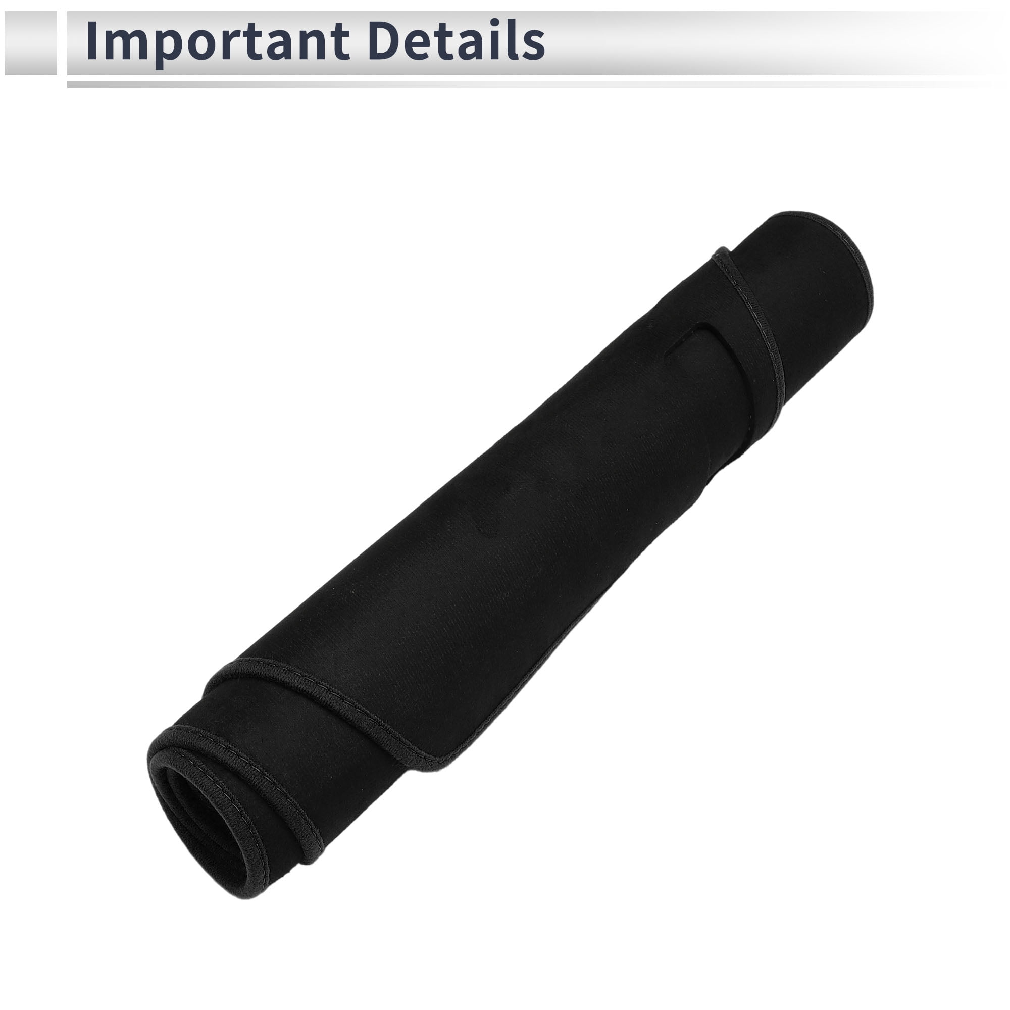 Unique Bargains Dashboard Cover for Chevrolet Suburban/for Chevrolet Tahoe/for GMC for Yukon 2021-2023 Non-Slip Dash Cover Mat Polyester Silicone Black