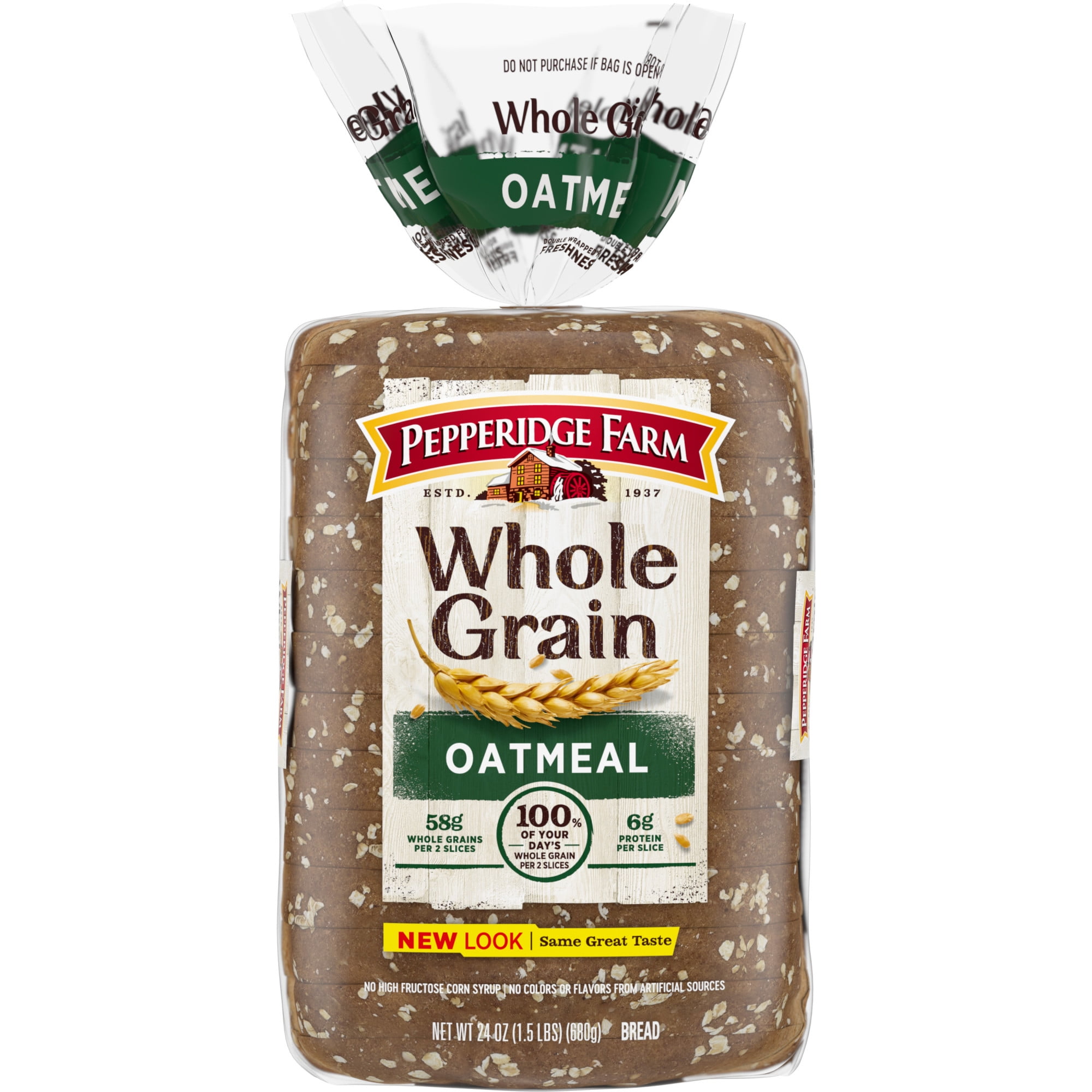 Pepperidge Farm Whole Grain Oatmeal Bread, 24 oz. Loaf