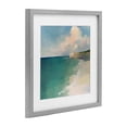 thumbnail image 3 of Stupell Industries Turquoise Horizons Expression Gray Framed Print Under Glass, design by Annabelle Hall, 13 x 13, 3 of 10