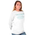 thumbnail image 5 of Funny Mother Definition Cute Mom Women's Long Sleeve T Shirt Brisco Brands X, 5 of 6