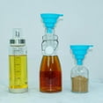 thumbnail image 7 of ZOUYUE Funnels for Filling Bottles Set of 2, Food Grade Silicone Funnel for Kitchen Use.Small Collapsible Funnel Bottle Funnel for Water Liquid Protein Powder Transfer, 7 of 7