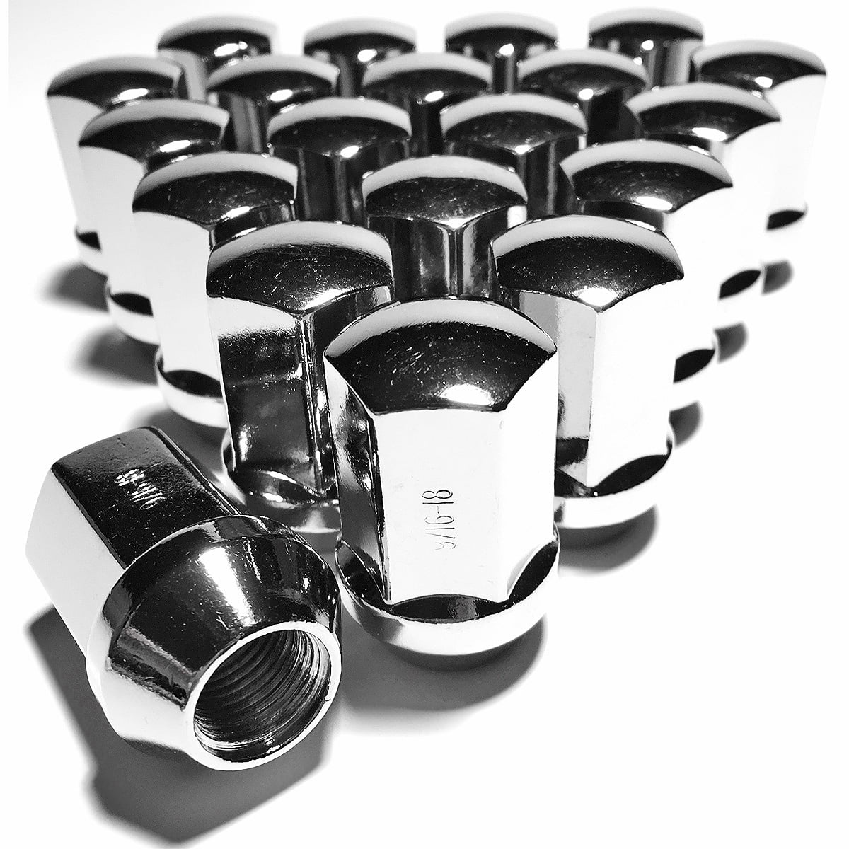 20 Chrome 14x1.5 Dodge Charger Challenger 300C Original Style Factory Lug Nuts