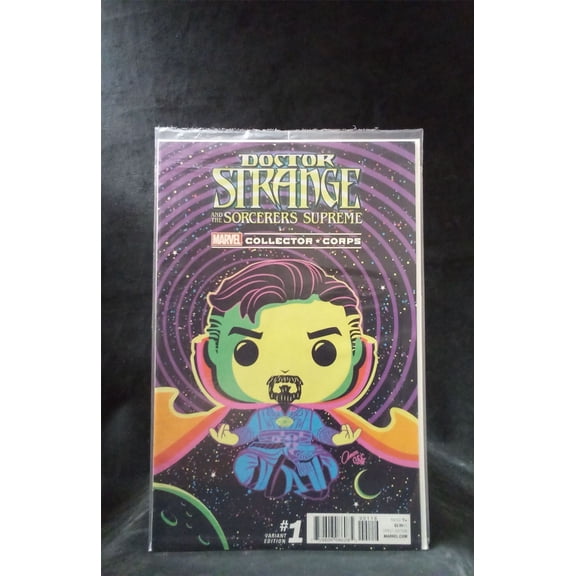 Pre-Owned Doctor Strange and the Sorcerers Supreme #1 Marvel Collector's Corp Cover 2016 Marvel Comics Comic Book