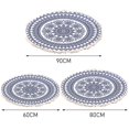 thumbnail image 3 of Modern Non-Slip Round Area Rug Soft Floor Mat Round Carpet Floor Mat Living Room Bedroom Study Home Decor, 3 of 7