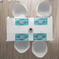 thumbnail image 3 of Ambesonne Wording Place Mats Set of 4, Wise Words on Blue, Standard Size, Pale Blue Grey White, 3 of 4
