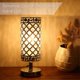 thumbnail image 4 of Tomshine Crystal Bedside Table Lamp Decorative Desk Light with Dual USB Charging Port Modern Nightstand Lamp for Bedroom Living Dining Room Office, 4 of 5