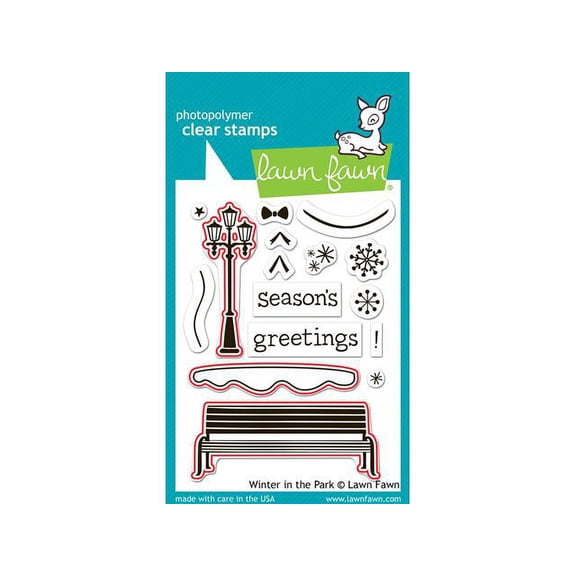 Lawn Fawn Lawn Cuts Die Winter In The Park