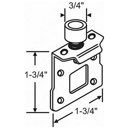 

Manufacturer Varies Roller Bracket Steel Plated 2-67