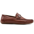 thumbnail image 4 of Aston Marc Mens Madrid 01 Faux Leather Slip-On Loafers, 4 of 6