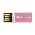 thumbnail image 2 of Verbatim/Smartdisk 4GB Clip-It USB Drive, Pink, 2 of 3