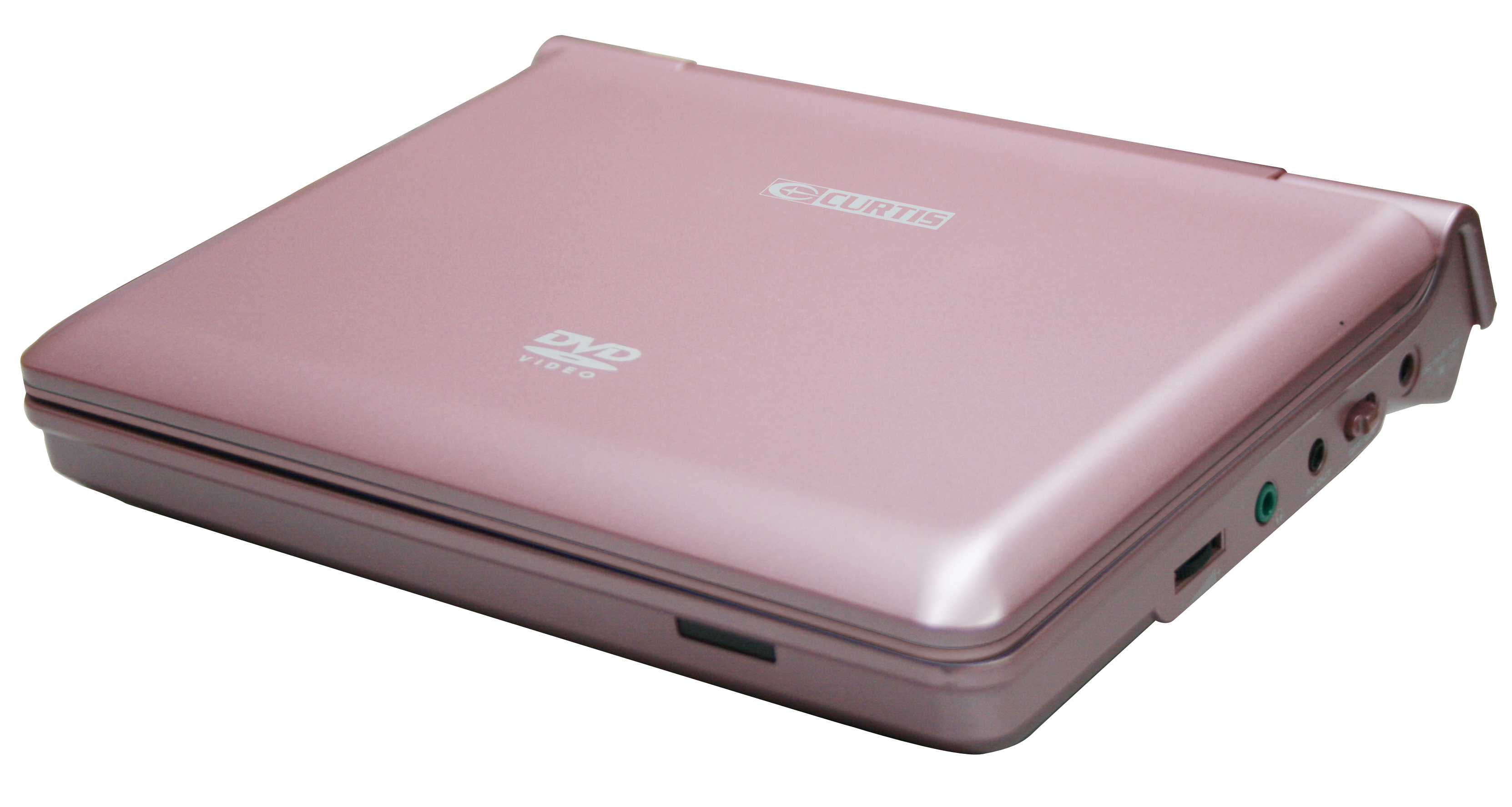 CURTIS DVD7014, 7" Portable DVD Player (Pink)