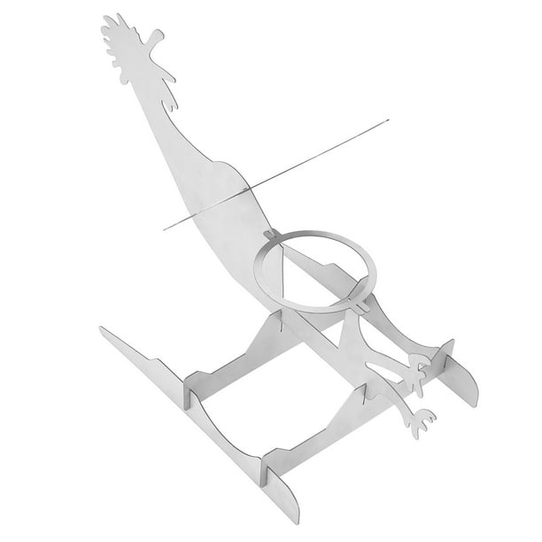 Barbecue Accessory,Stainless Steel Chicken Stand Beer Can Chicken Rack