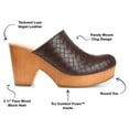 thumbnail image 5 of Journee Collection Womens Kelsy Mules Mid Block Heel Round Toe Pumps, 5 of 6