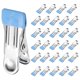 thumbnail image 1 of Paquete de 30 pinzas para ropa, clips de acero inoxidable de 2.17" con goma para colgar calcetines, toallas (azul), 1 of 6