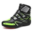 thumbnail image 1 of Motorcycle Boots Racing Hiking Outdoor Work Mid Ankle Shoes for Men, 1 of 11