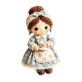 thumbnail image 2 of Patchwork DIY Doll Kits – Handmade Fun & Creativity, 3D Cute Dolls DIY Felt Patchwork Kit, Creative Manual Art Craft, Gifts for Adults Beginners, Doll & DIY Craft Lovers (E-1PCS), 2 of 9