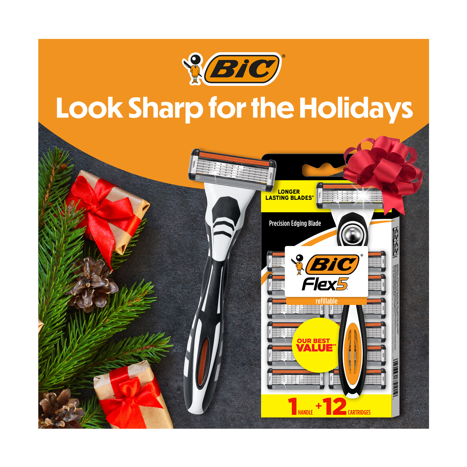 BIC Flex 5 Men's Razors with 12 Cartridges photo 7