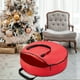 thumbnail image 5 of Funda de cojín Tela de lona a prueba de polvo Plegable Duradero Bolsa de cojín Almacenamiento de árbol Poacket Almacenamiento de árbol pa , Rojo-1 76x20cm Baoblaze Bolsillo de almacenamiento, 5 of 7